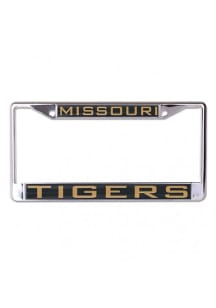Missouri Tigers Team Name Inlaid License Plate Frame - Black