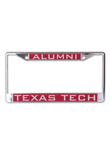 Texas Tech Red Raiders Alumni Inlaid License Plate Frame - Red
