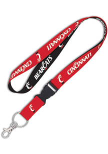 Cincinnati Bearcats Team Color Lanyard - Red
