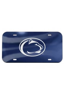 Penn State Nittany Lions Navy Blue Team Logo Navy Car Accessory License Plate