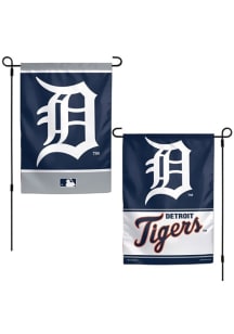 Detroit Tigers Primary Logo Garden Flag - Navy Blue