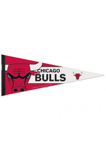 Chicago Bulls 12x30 Logo Premium Pennant - Red