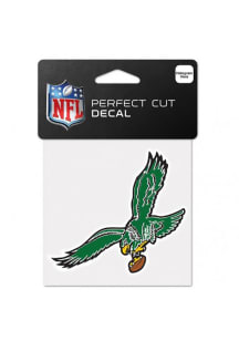 Philadelphia Eagles 4x4 Full Color Auto Decal - Kelly Green