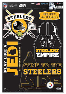 Pittsburgh Steelers 11x17 Multi-Use Set Graphic Auto Decal - Black