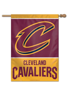 Cleveland Cavaliers 28x40 Team Logo Banner - Maroon