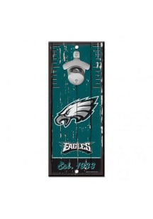 Philadelphia Eagles Wall Mount 5X11 Sign - Green