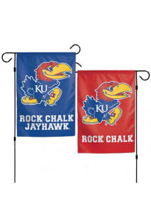 Kansas Jayhawks 12.5x18 Garden Flag - Blue