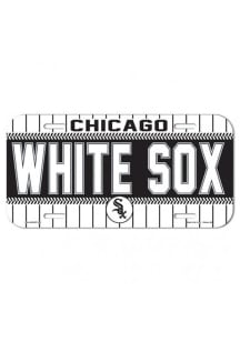 Chicago White Sox Black Plastic Car Accessory License Plate
