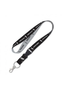 Chicago White Sox 1 inch Lanyard - Black