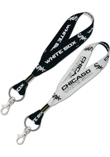 Chicago White Sox Wordmark 1 inch Lanyard - Black