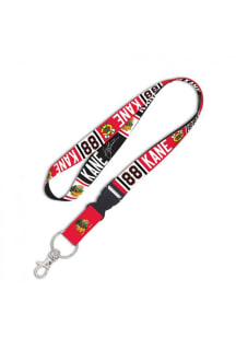 Chicago Blackhawks Logo 1 inch Lanyard - Red