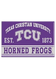 TCU Horned Frogs 2.5 x 3.5 inch Magnet