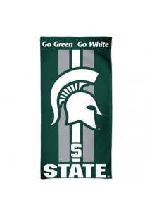 Michigan State Spartans 30x60 Team logo Beach Towel