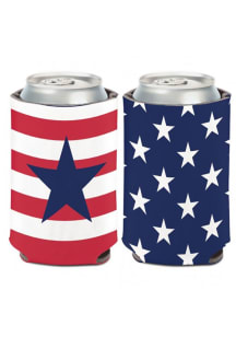 Americana Patriotic 12oz Flag Star Coolie