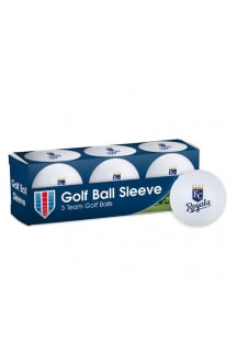 Kansas City Royals 3 Pack Golf Balls
