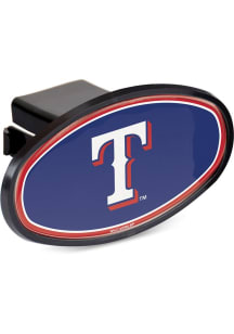 Texas Rangers Plastic Oval Style Car Accessory Hitch Cover