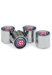 Chicago Cubs 4 Pack Auto Accessory Valve Stem Cap