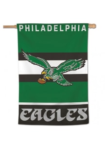 Philadelphia Eagles 28x40 inch Retro Logo Vertical Banner - Kelly Green