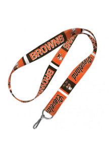 Cleveland Browns Logo Lanyard - Brown