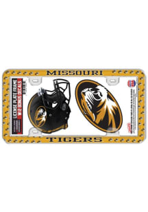 Missouri Tigers 2-Pack Decal Combo License Plate Frame - Black