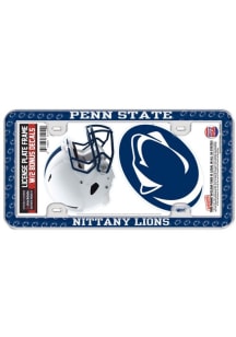 Penn State Nittany Lions 2-Pack Decal Combo License Plate Frame - Navy Blue