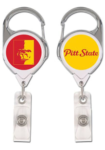 Pitt State Gorillas Premium Badge Holder