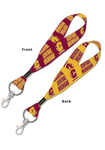 Central Michigan Chippewas Lanyard Lanyard - Maroon