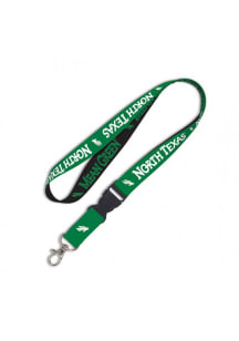 North Texas Mean Green Detachable Lanyard - Green