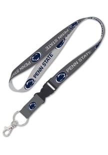 Penn State Nittany Lions Charcoal Lanyard - Grey