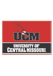 Central Missouri Mules 2.5 x 3.5 Metal Magnet