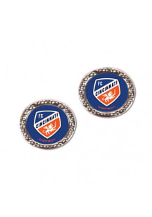FC Cincinnati Post Womens Earrings