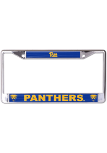 Pitt Panthers Team Logo License Plate Frame - Blue