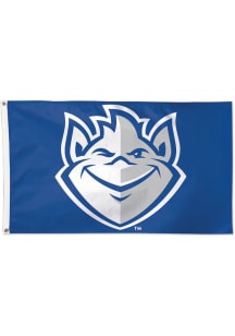 Saint Louis Billikens 3x5 ft Deluxe Silk Screen Grommet Flag - Blue