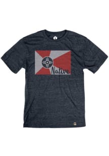 Rally Wichita Navy Blue Native Short Sleeve Fashion T Shirt