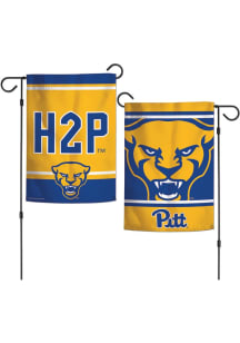 Pitt Panthers 12x18 inch 2 Sided Garden Flag - Yellow