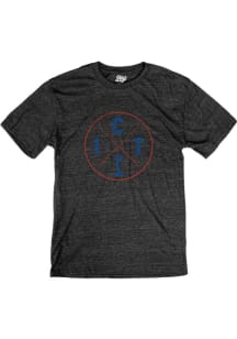 Rally Wichita Black Wichita Circle Icons Short Sleeve Fashion T Shirt