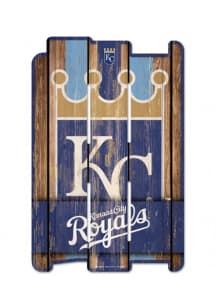 Kansas City Royals 11x17 Vertical Plank Sign - Blue