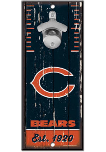Chicago Bears 5X11 Bottle Opener Sign -