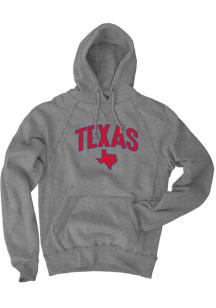 Blue 84 Texas Mens Black Wordmark Long Sleeve Hoodie