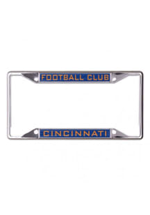 FC Cincinnati Inlaid Metal License Plate Frame - Blue