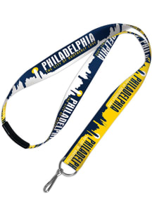 Philadelphia Skyline Lanyard - Yellow