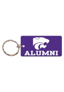 K-State Wildcats Alumni Keychain - Purple