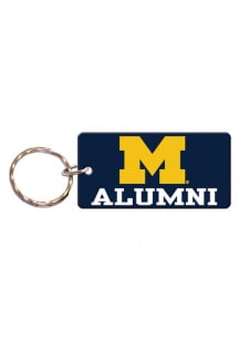 Michigan Wolverines Alumni Keychain - Blue