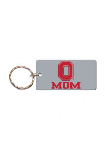 Ohio State Buckeyes Mom Keychain - Red