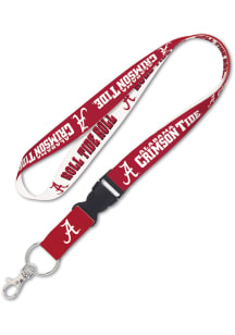 Alabama Crimson Tide 1 inch Lanyard - Crimson