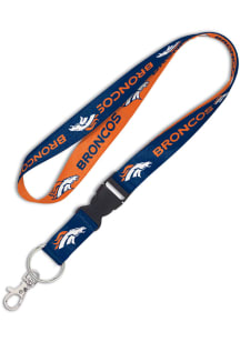 Denver Broncos 1 inch Lanyard - Orange