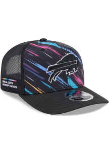 New Era Buffalo Bills 2026 Crucial Catch 9SEVENTY Stretch Snap Adjustable Hat - Black
