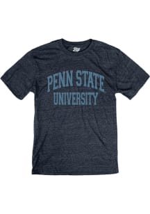 Blue 84 Penn State Nittany Lions Navy Blue Arch Team Name Short Sleeve Fashion T Shirt