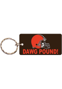 Cleveland Browns Dawg Pound Keychain - Brown