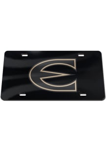 Emporia State Hornets Black Acrylic Car Accessory License Plate